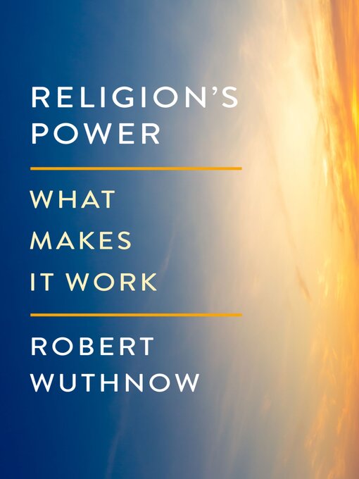 Title details for Religion's Power by Robert Wuthnow - Available